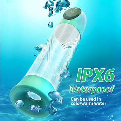 Quusvik - 4-in-1 Penis Enlargement Pump | Hot & Cold Water Massage Training Cup