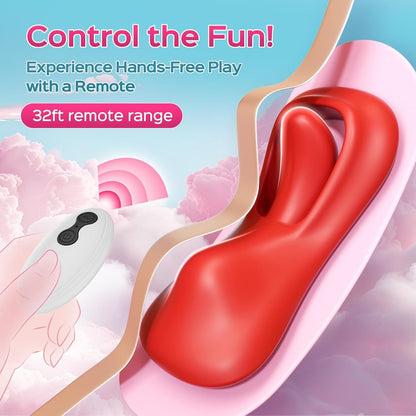 Quusvik Tongue Wearable Vibrator with Remote and APP Control