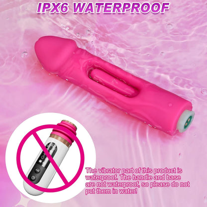 Quusvik Telescopic Thrusting Pleasure Machine with 5 Thrusts and 8 Vibration Modes