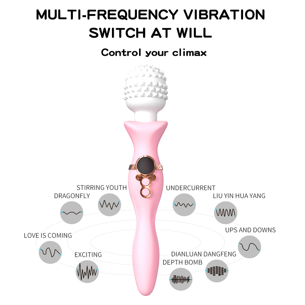 Quusvik Double Head Magic Massage AV Vibrator4