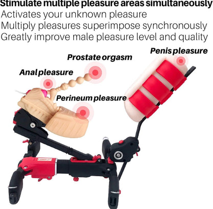 Quusvik Prostate Massager Anal Plug for Men Wearable Pleasure Device
