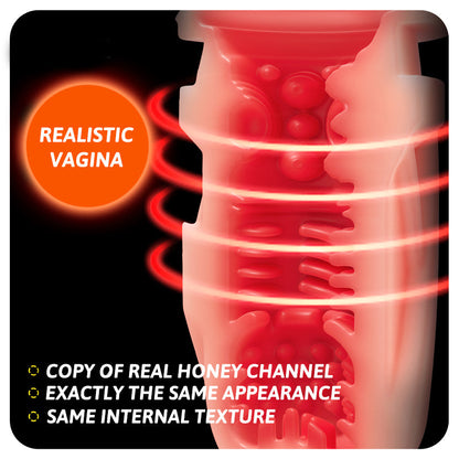 Quusvik Insulation Cabin Telescopic Male Masturbaor