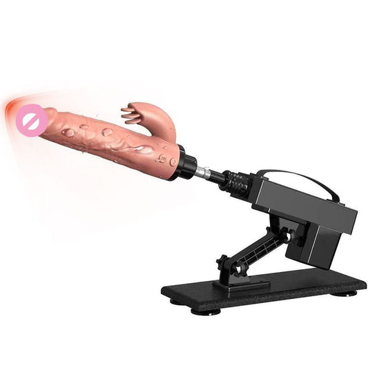 Quusvik - Masturbator Fully Automatic Extraction And Insertion Telescopic Impact Gun Female Simulated Heating Vibrator