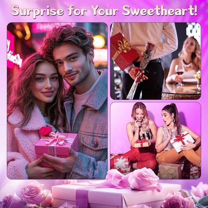 Quusvik - MizzZee Rose Muncher 5-in-1 Vibrator – Thrusting, Licking, G-Spot & Clitoral Stimulator with Dual Motors