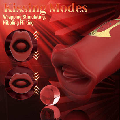 Quusvik - Rose Muncher Clit Licker, Juguetes Sexuales para Mujer Vibrador Sexual Rose Virbrator for Women