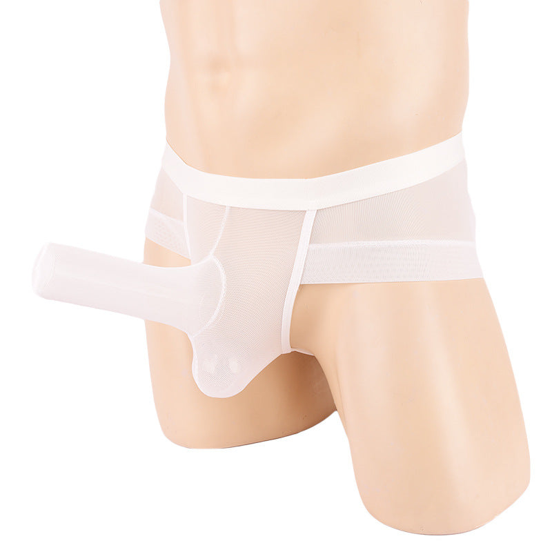 Micro Mini Hose Short Mesh Briefs