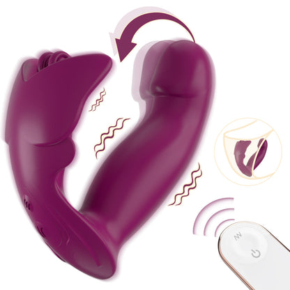 Wearable Vibrating Egg – 9-Mode Dual-Point C-Spot & G-Spot Stimulator with Remote Control