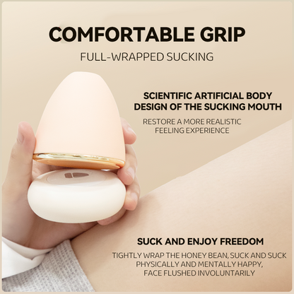 Warm Egg Vibrator – Heated Clitoral Suction & Silent Bullet Vibrator for Women