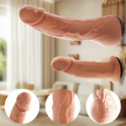 6.69'' Yeain Wearable Double-headed Thrusting Dildo Vibrator For LGBT