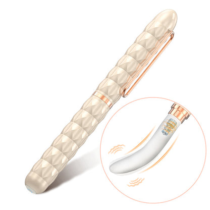 Quusvik Pen Vibrator for Women - G-spot & Clitoral Stimulator Massager - Quusvik