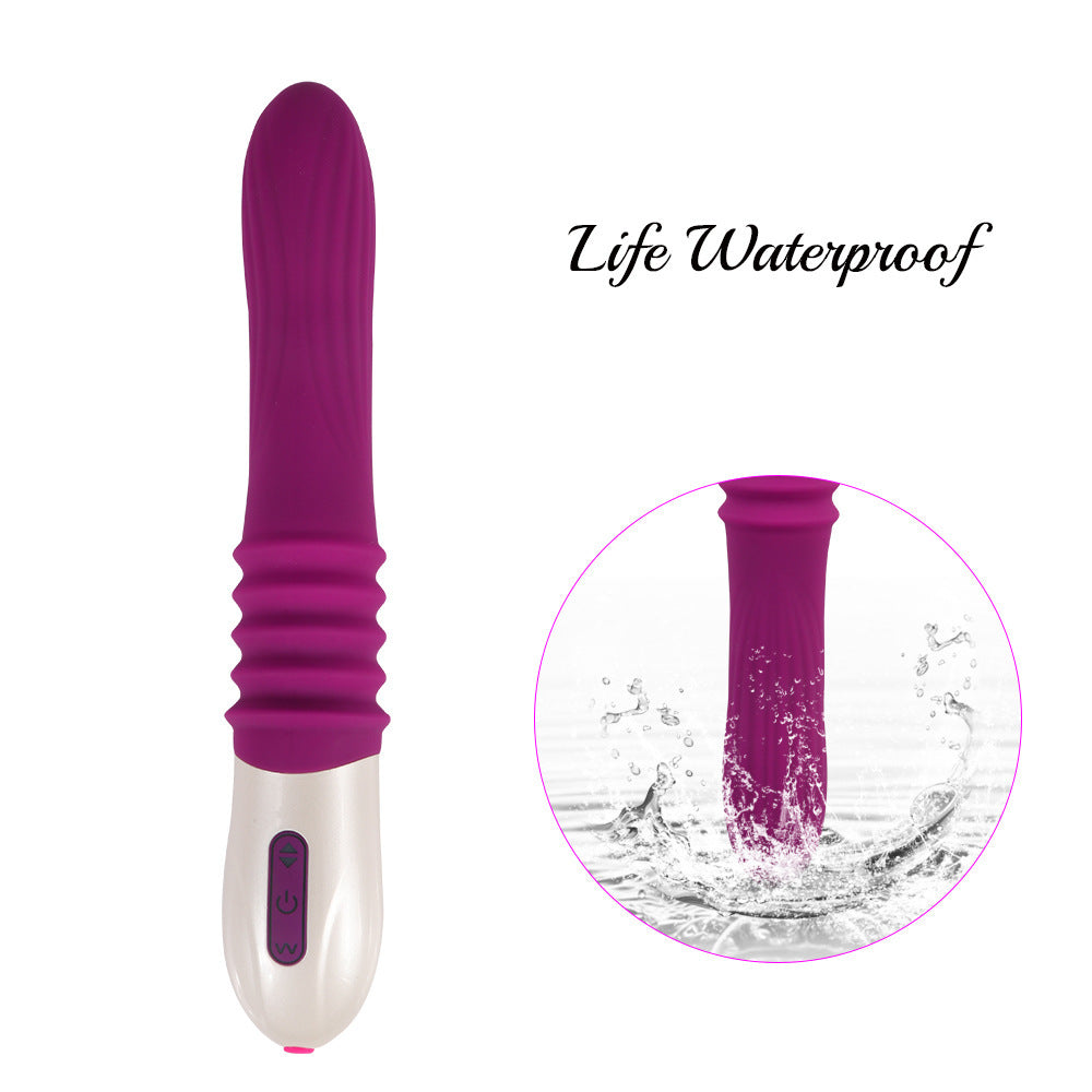 Quusvik -Telescopic Thrusting 10 Frequency Sex Machine for Female