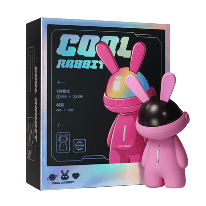 Quusvik - Fashion Rabbit Clitoral Sucking Vibrator – 7 Modes, IPX6 Waterproof, Travel Lock, Magnetic Rechargeable