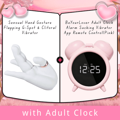 Sensual Hand Gesture Flapping G-Spot & Clitoral Vibrator