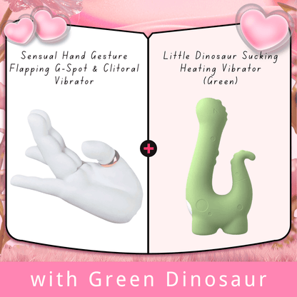 Sensual Hand Gesture Flapping G-Spot & Clitoral Vibrator