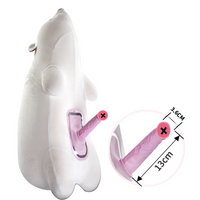 Automatic Thrusting Vibrating Swing Machine Pretend Female Masturbation Device