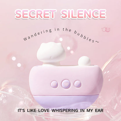 Cat Vibrator With 10 Frequency Sucking 10 Frequency