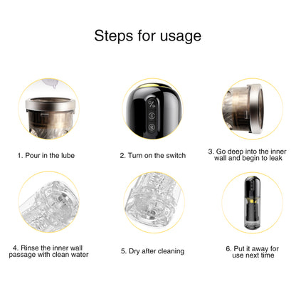 Quusvik fully automatic rotating retractable male dildo1