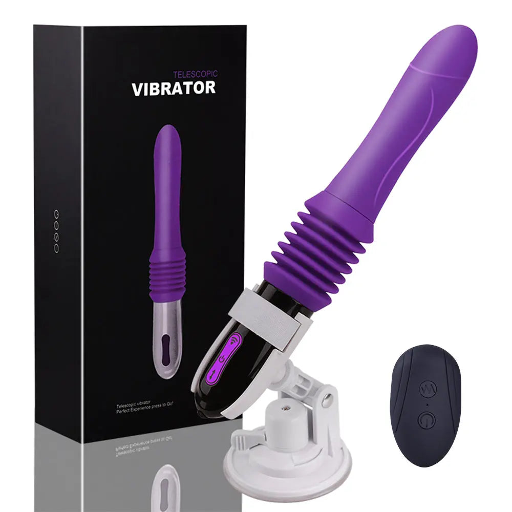 Quusvik 10 Mode Big Dildo Vibrator Realistic Lesbian Penis Sex Toy with Up and Down Motion for Women0