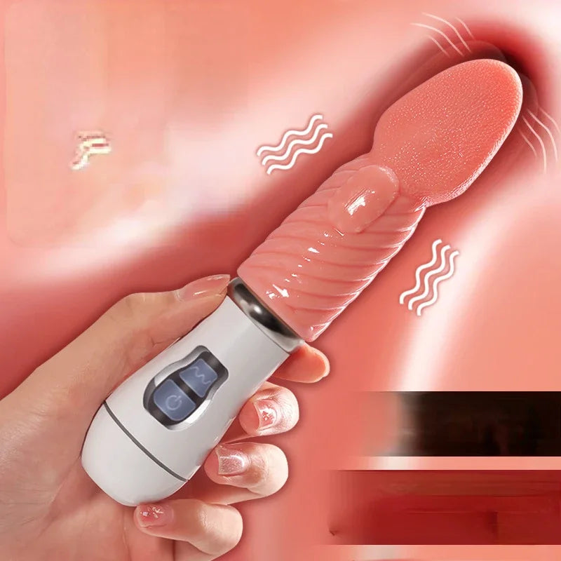 Quusvik - Female Masturbator Tongue Vibrator Av Stick Vibrator