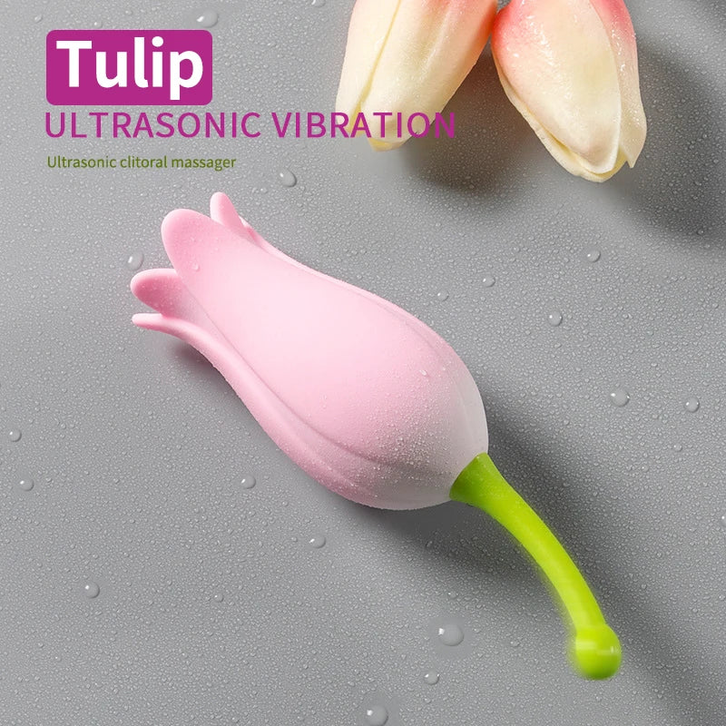 Quusvik Flower Vibrator 7-speed Vibration Clitoris Stimulation Suction Cup Female Masturbator Private Parts Massage