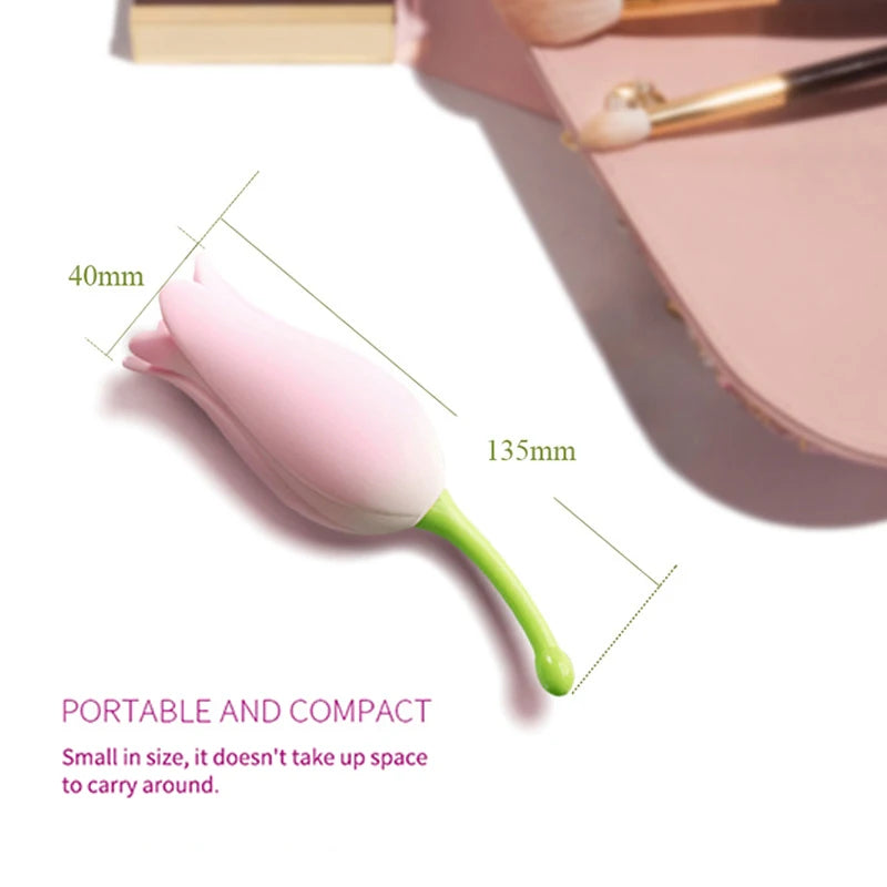 Quusvik Flower Vibrator 7-speed Vibration Clitoris Stimulation Suction Cup Female Masturbator Private Parts Massage