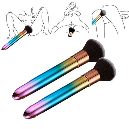Quusvik - Women's makeup brush vibrator egg jerk masturbator - Quusvik