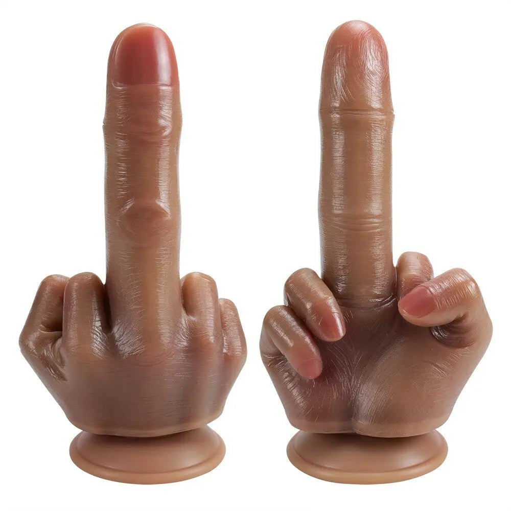 Quusvik Silicone Penis Middle Finger Women's Toy2