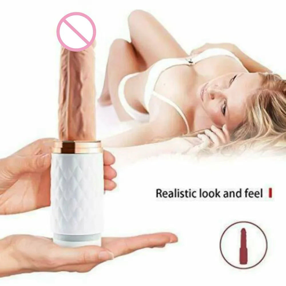 Quusvik - Automatic Telescopic Gun, Women's Vibrating Rod, Massage, Masturbation, Investment Promotion, One Piece, Issued On Behalf