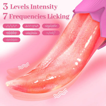 Quusvik Tongue Vibrator for clitoral, nipple, and anal stimulation, sex toy for women4