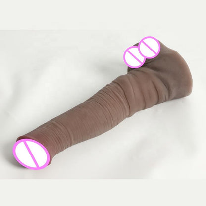 Huge Realistic Dildo – 9.8"/7" Lifelike Silicone Dildo with Suction Cup for Deep Pleasure