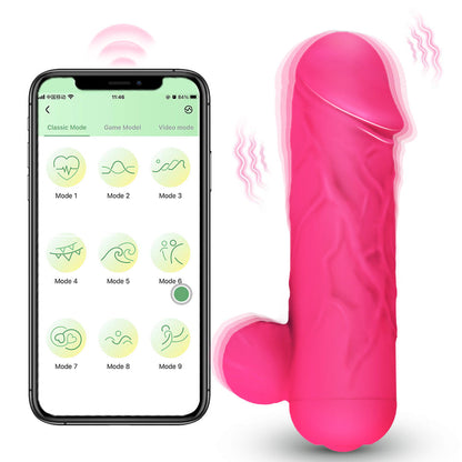 APP-gesteuerter G-Punkt-Massager – 9 Vibrationsmodi für diskretes, freihändiges Vergnügen