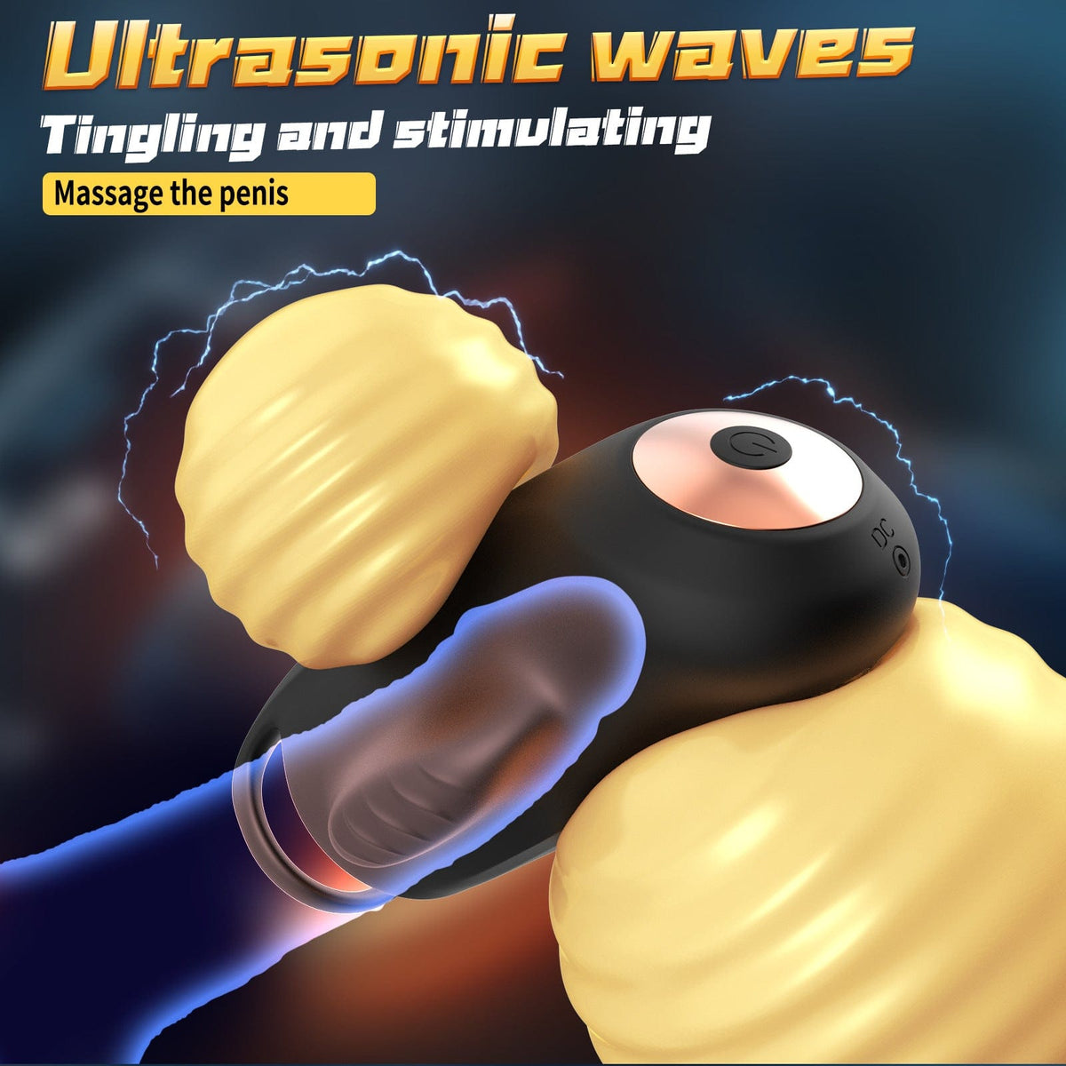 APP Control Male Trainer with Double Vibration & Locking Ring