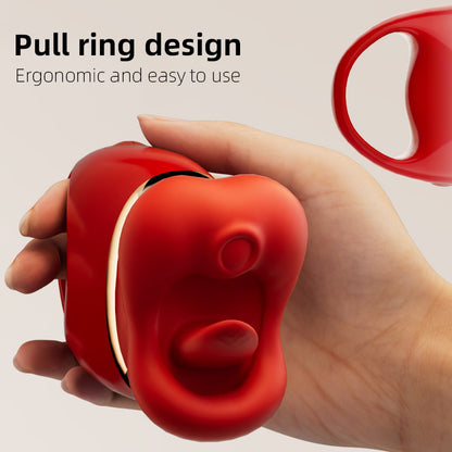 Quusvik - 7-Mode Tongue Licking & Clit Patting Vibrator – Type-C Rechargeable, Silent & Waterproof