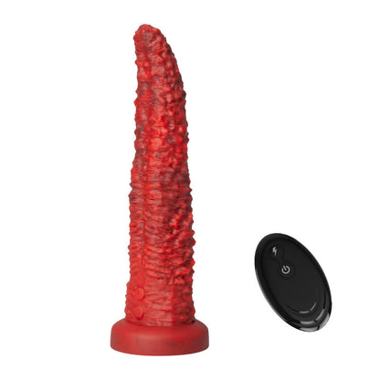 Quusvik - 9.5-Inch Monster Tongue Thrusting Dildo Vibrator | Remote-Controlled Pleasure