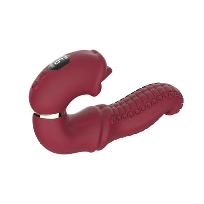 Octopus Tongue Licking Vibrator – 9-Mode Clitoral & G-Spot Stimulator with Swing Motion & USB Rechargeable