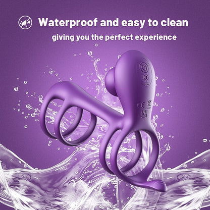 Morgana Silicone Vibrating Penis Rings