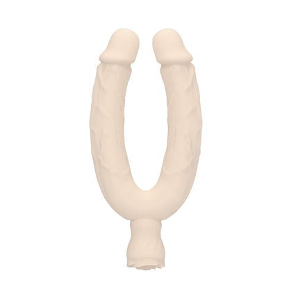 7.5'' Double Ended Vibrating Rose Dildo Anal Dildo with 10 Vibrating Modes