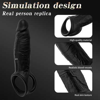 Male Penis Ring Extension Sleeve App Control