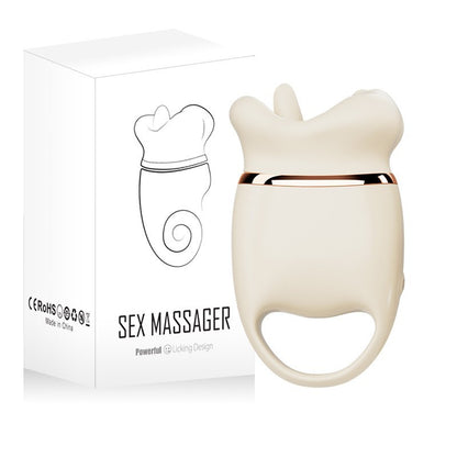 Quusvik - 7-Mode Tongue Licking & Clit Patting Vibrator – Type-C Rechargeable, Silent & Waterproof