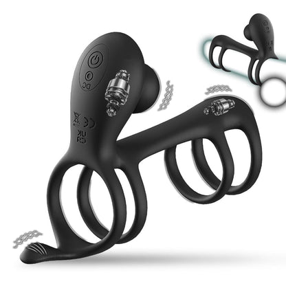 Morgana Silicone Vibrating Penis Rings