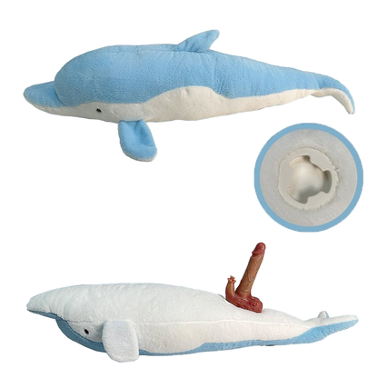 Quusvik Plush Thrusting & Licking Dildo Machine – 9 Vibrations, 5 Thrust Modes, Heating, Remote Control, Waterproof