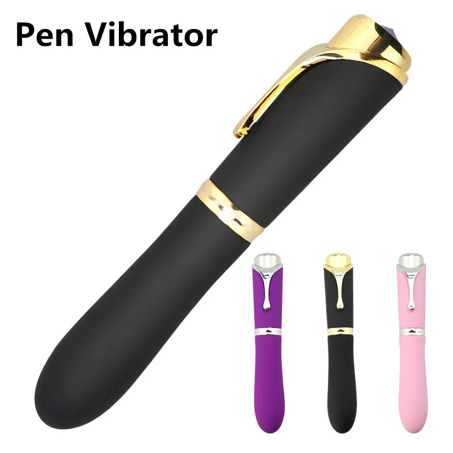 Quusvik - Massager 10 Speed Pen-shaped G-spot Vibrating Dildo Magic