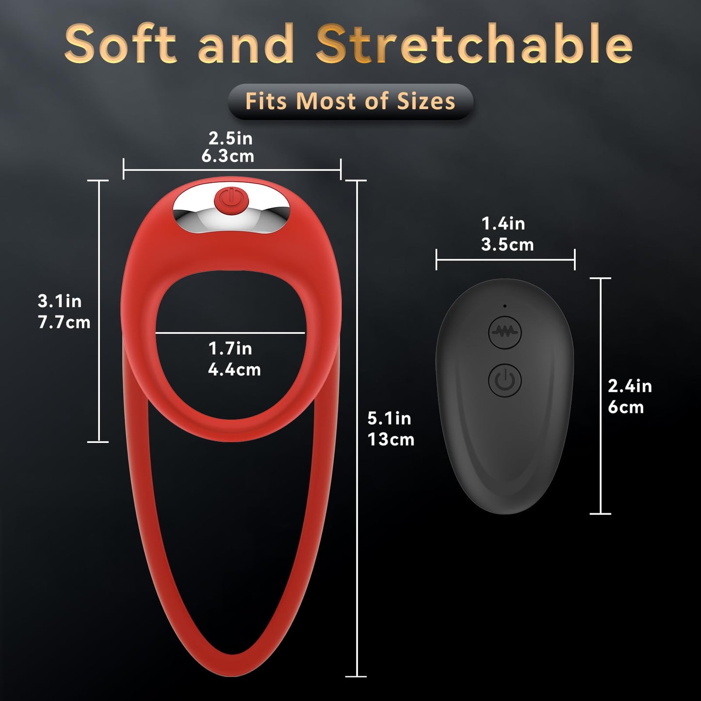 Quusvik - Rabbit Vibrating Cock Ring Adult Sex Toys with Clitoral Vibrator