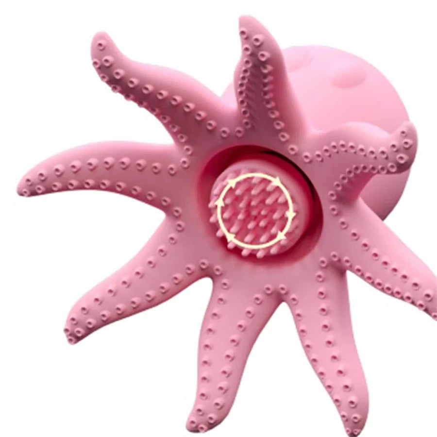 Quusvik Octopus Sucking Vibrator Nipple G-Spot Clitoris Stimulator Female Masturbator