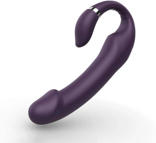 Quusvik-Magnetic Charging Dual Motor C-Type Button Vibrator Simulation Vibrator Female Masturbation Device - Quusvik