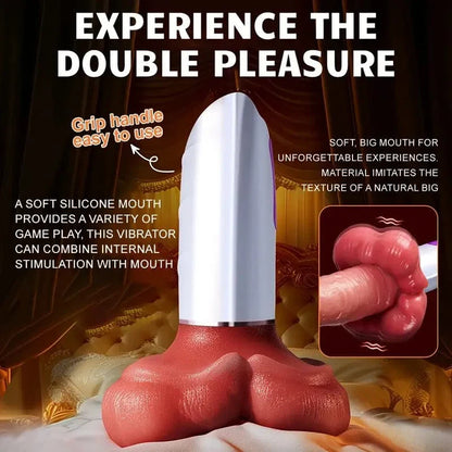 Quusvik 3-in-1 Pleasure Machine with Thrusting, Heating, and Vibration