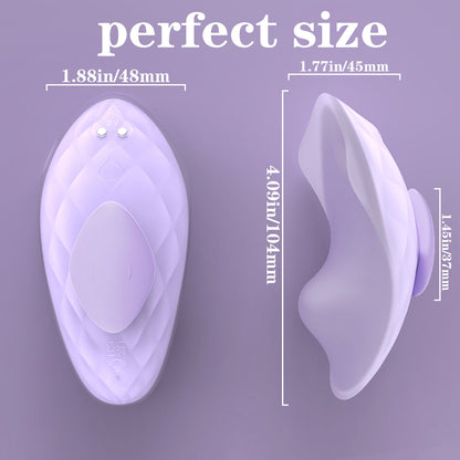 Ultra-Thin Wearable Vibrating Egg – 3-Gear, 6-Frequency Remote-Controlled Waterproof Vibrato