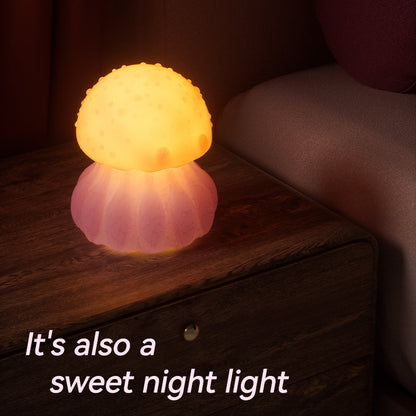 Luminous Jellyfish Vibrator – Rotating Tongue with Dual Stimulation