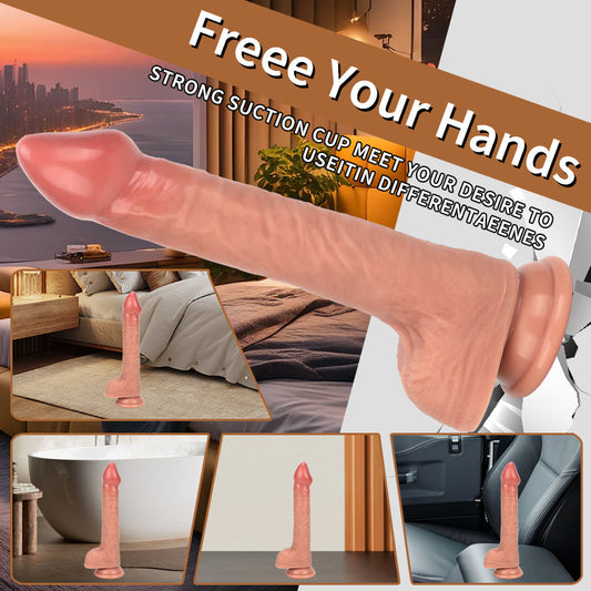 Perfect Simulation Dick Powerful Thrusting Vibrating Penis