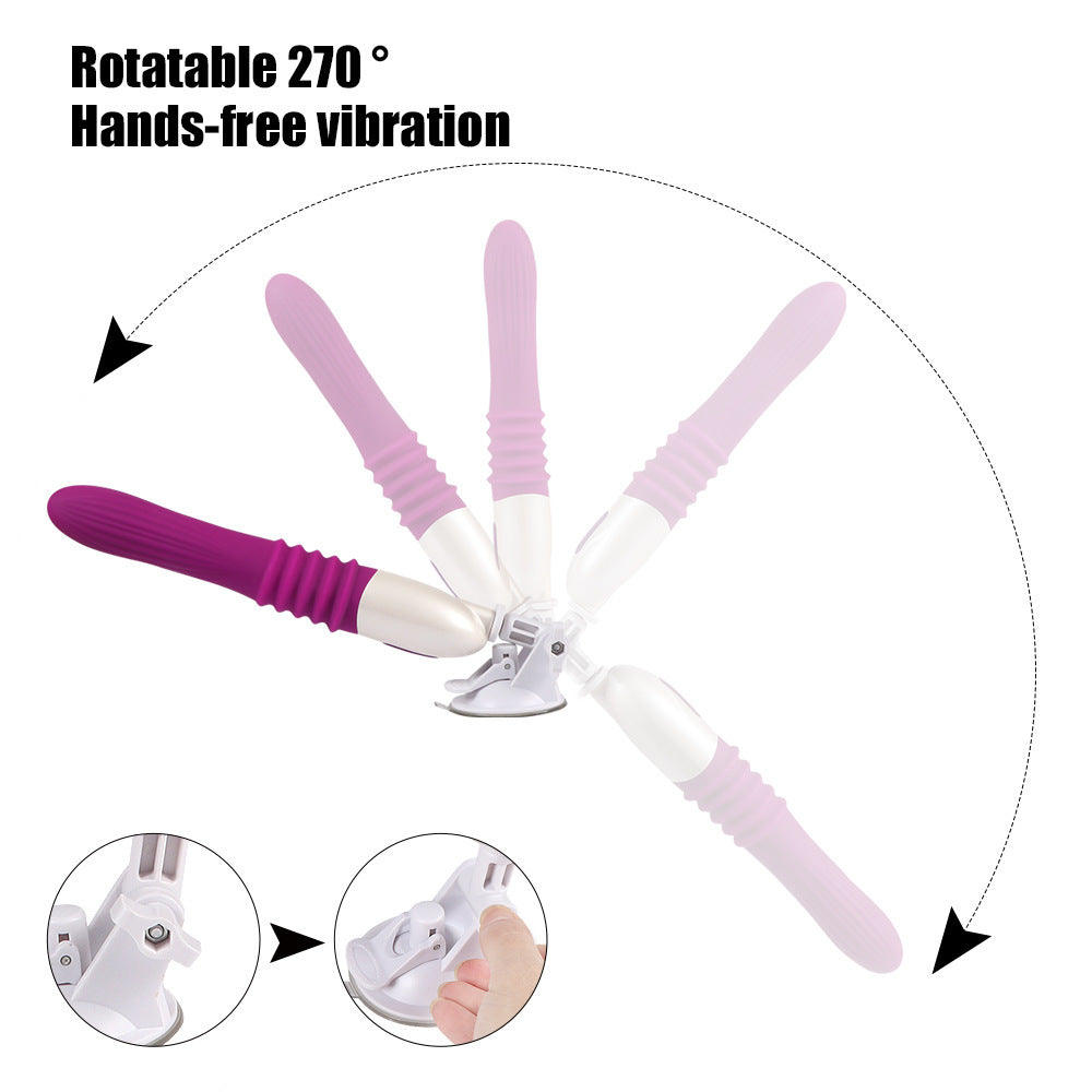 Quusvik -Telescopic Thrusting 10 Frequency Sex Machine for Female